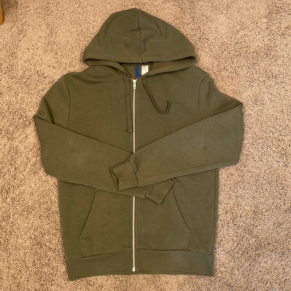 Divided by H&M hoodie. Army green. Gently worn.